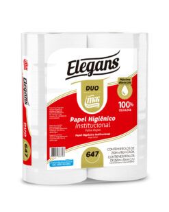 Papel Higiênico Elegans Duo